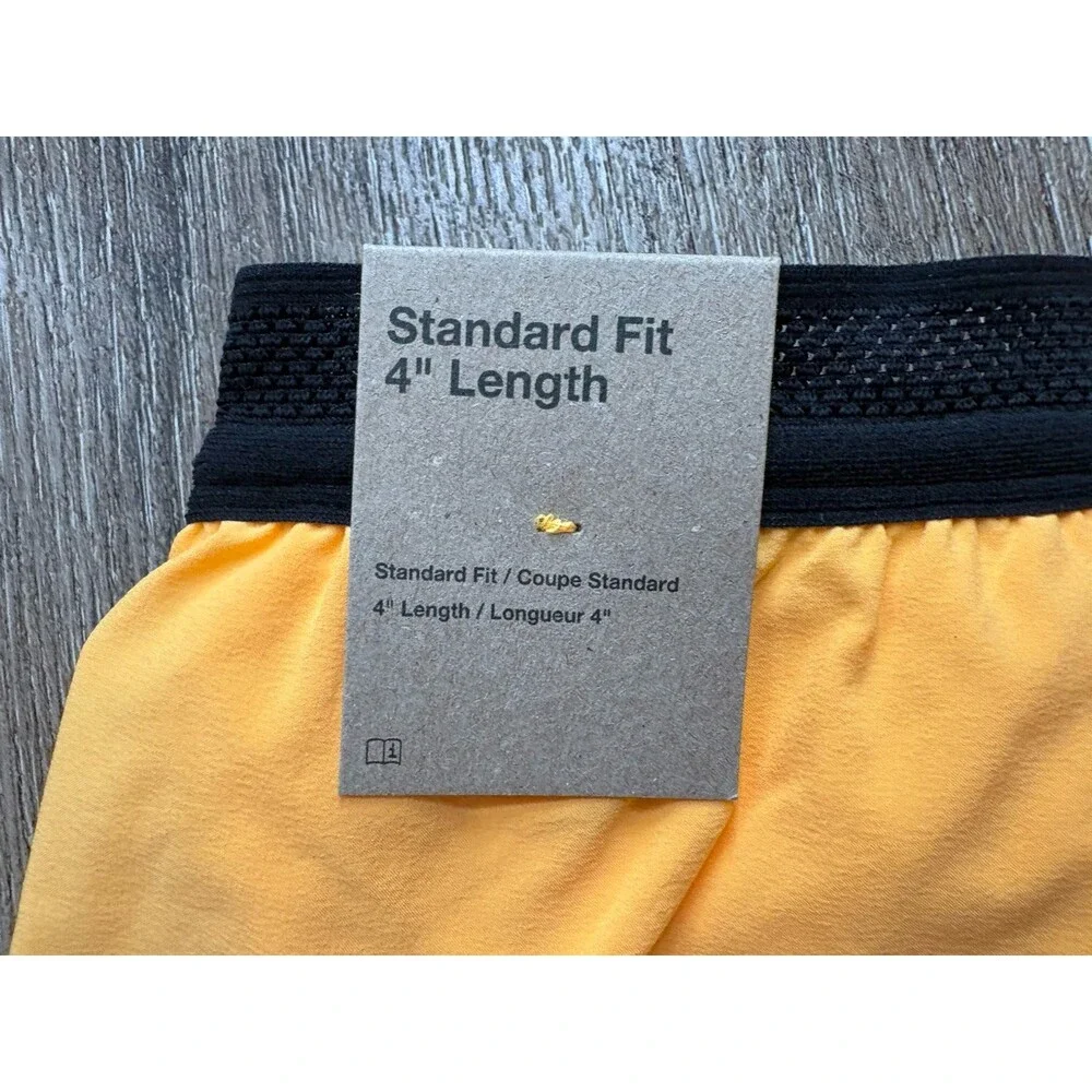 Nike Aeroswift ADV Dri-Fit 4” Brief Lined Running Shorts Orange Sz L FN3352-845